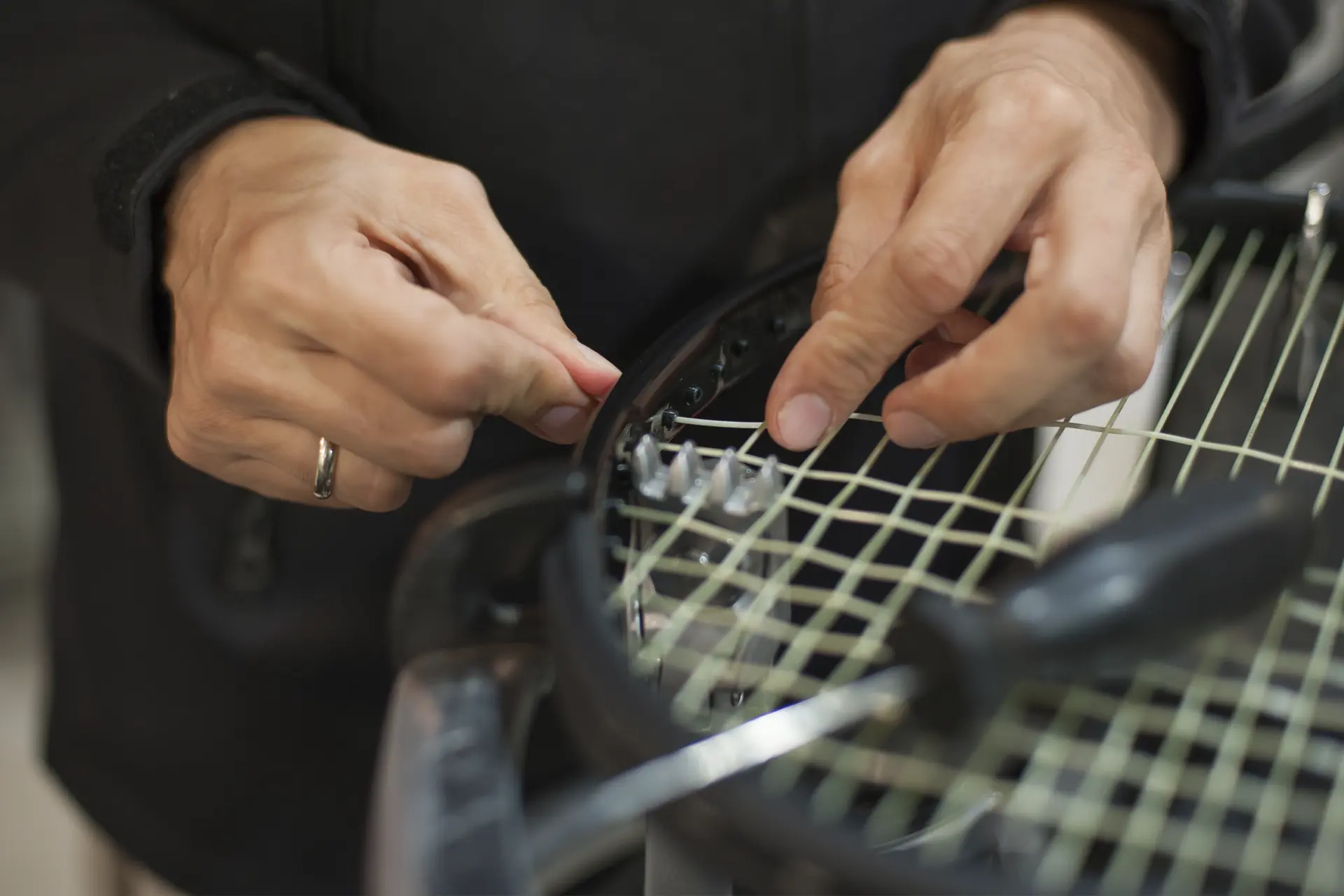 Repairing a Racquetball racket